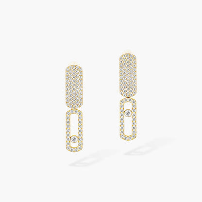 [Lume Jewels]Imperial Move SM Diamond Earrings