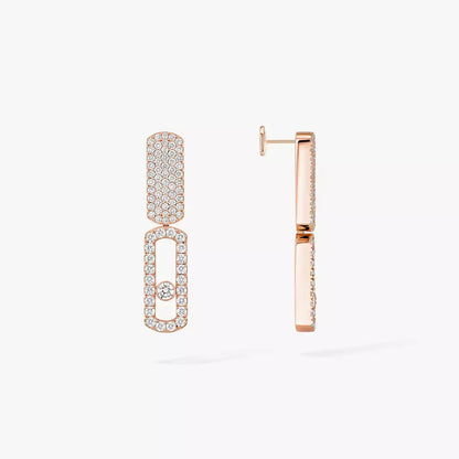 [Lume Jewels]Imperial Move SM Diamond Earrings