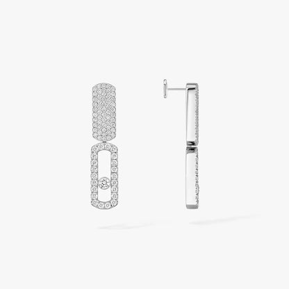 [Lume Jewels]Imperial Move SM Diamond Earrings