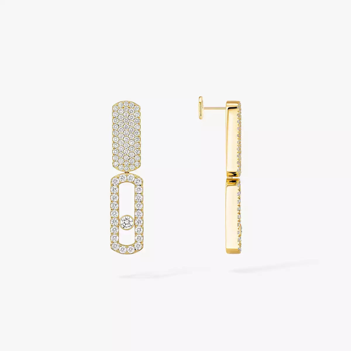 [Lume Jewels]Imperial Move SM Diamond Earrings