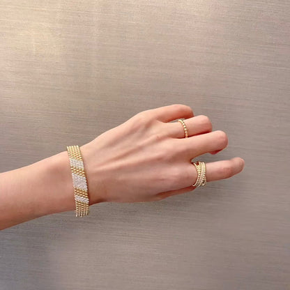 [Lume Jewels]  FIVE-ROW DIAMOND BRACELET