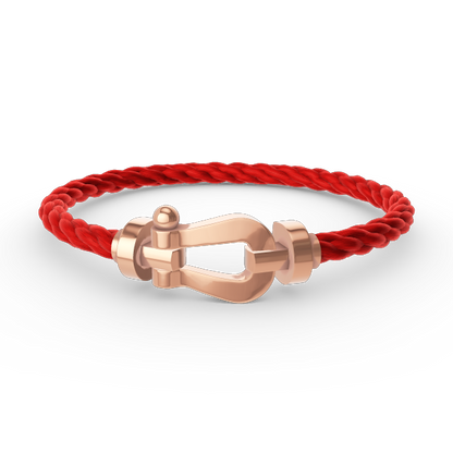 ¡®Lume Jewels¡¯FORCE LARGE HORSESHOE NO DIAMOND BRACELET ROSE GOLD