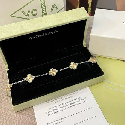 [Lume Jewels]New  CLOVER 5 MOTIF LASER BRACELET COLLECTION
