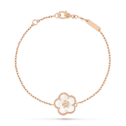 ¡®Lume Jewels¡¯LUCKY WHITE MOP PLUM BLOSSOM  BRACELET