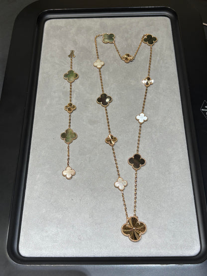 [¡®Lume Jewels¡¯] 25 NEW CLOVER 15 MOTIFS GRAY MOTHER-OF-PEARL
