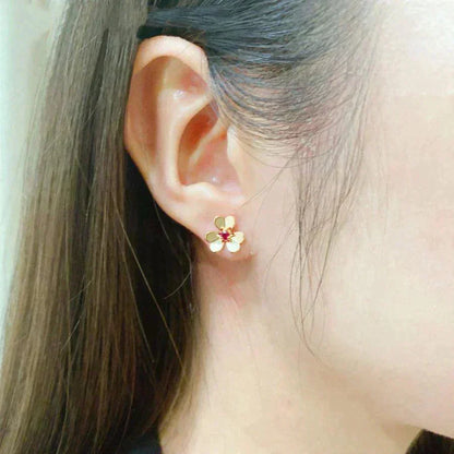 ¡®Lume Jewels¡¯FRIVOLE  FLOWER PINK EARRINGS