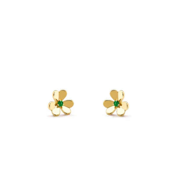 ¡®Lume Jewels¡¯FRIVOLE  FLOWER MALACHITE EARRINGS