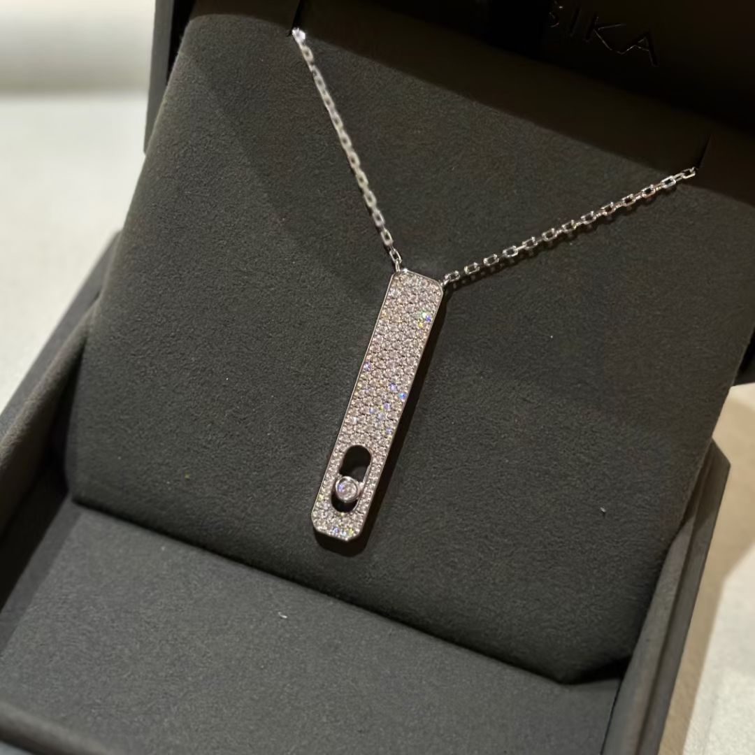 [Lume Jewels]MY FIRST DIAMOND PAVED NECKLACE